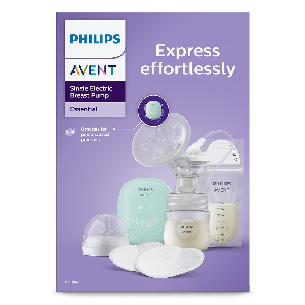 Philips AVENT Odsávačka materského mlieka elektrická sada Essential SCD323/20