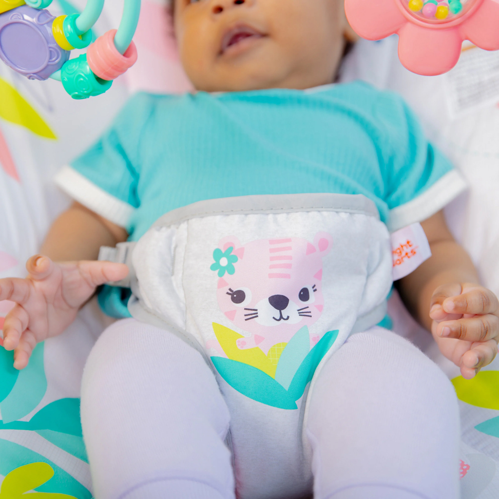 BRIGHT STARTS Lehátko vibrujúce Rainforest Vibes™ 0m+ do 9kg