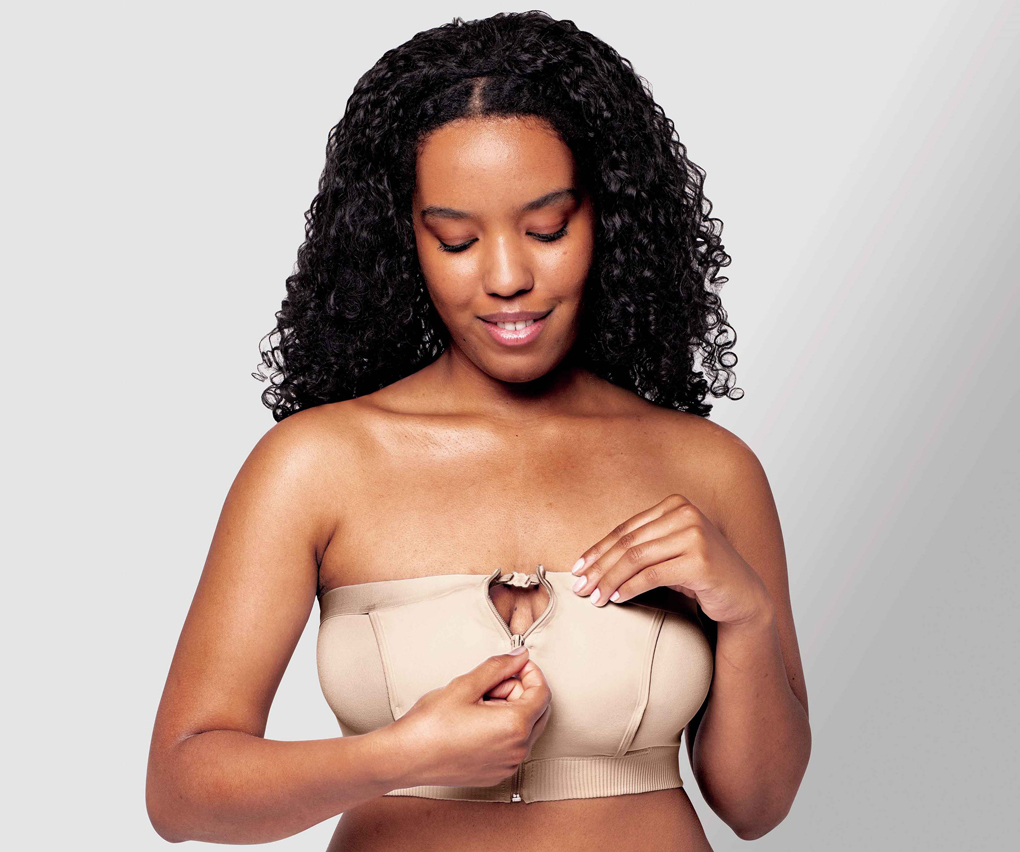 MEDELA Pás pre ľahké odsávanie Hands-free™ - béžový L