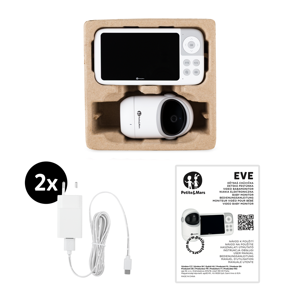 PETITE&amp;MARS Pestúnka detská digitálna EVE 5.0