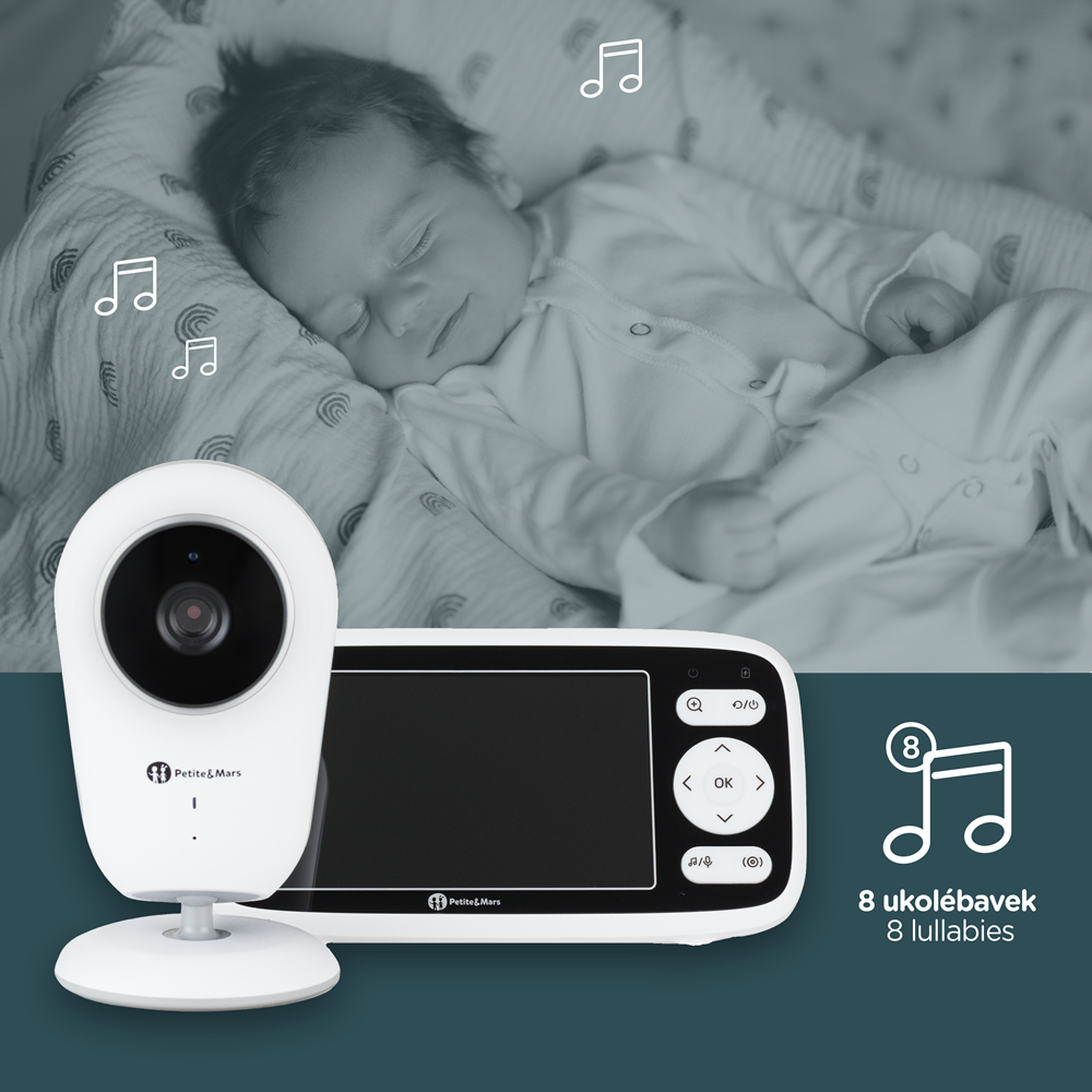 PETITE&amp;MARS Pestúnka detská digitálna NANO 4.0