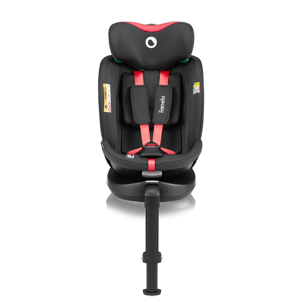 LIONELO Autosedačka Navy i-Size (40-150 cm) Black Red