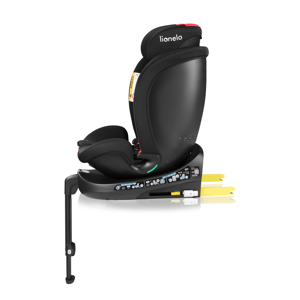 LIONELO Autosedačka Navy i-Size (40-150 cm) Black Red