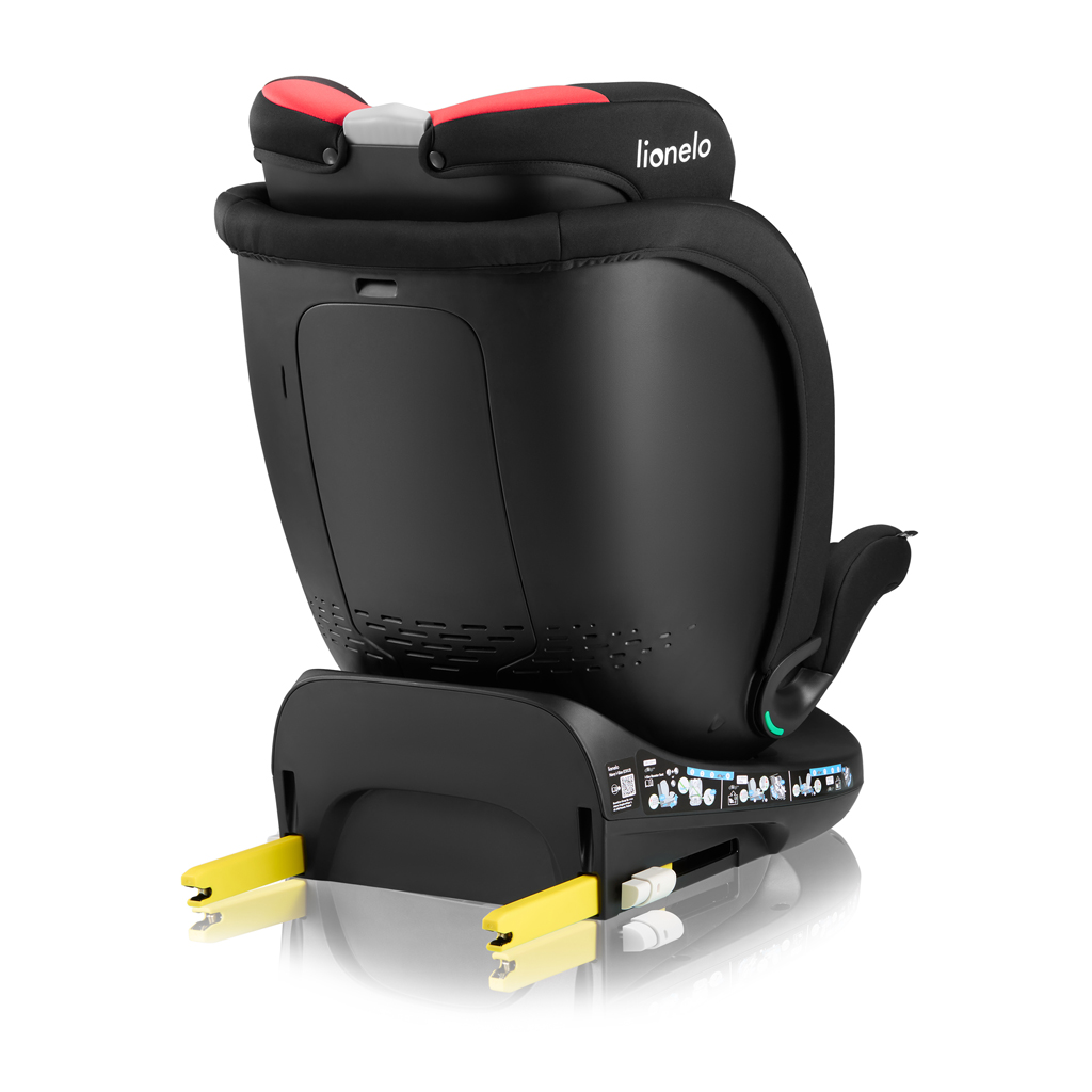 LIONELO Autosedačka Navy i-Size (40-150 cm) Black Red