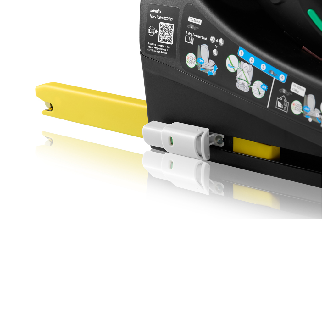 LIONELO Autosedačka Navy i-Size (40-150 cm) Black Red