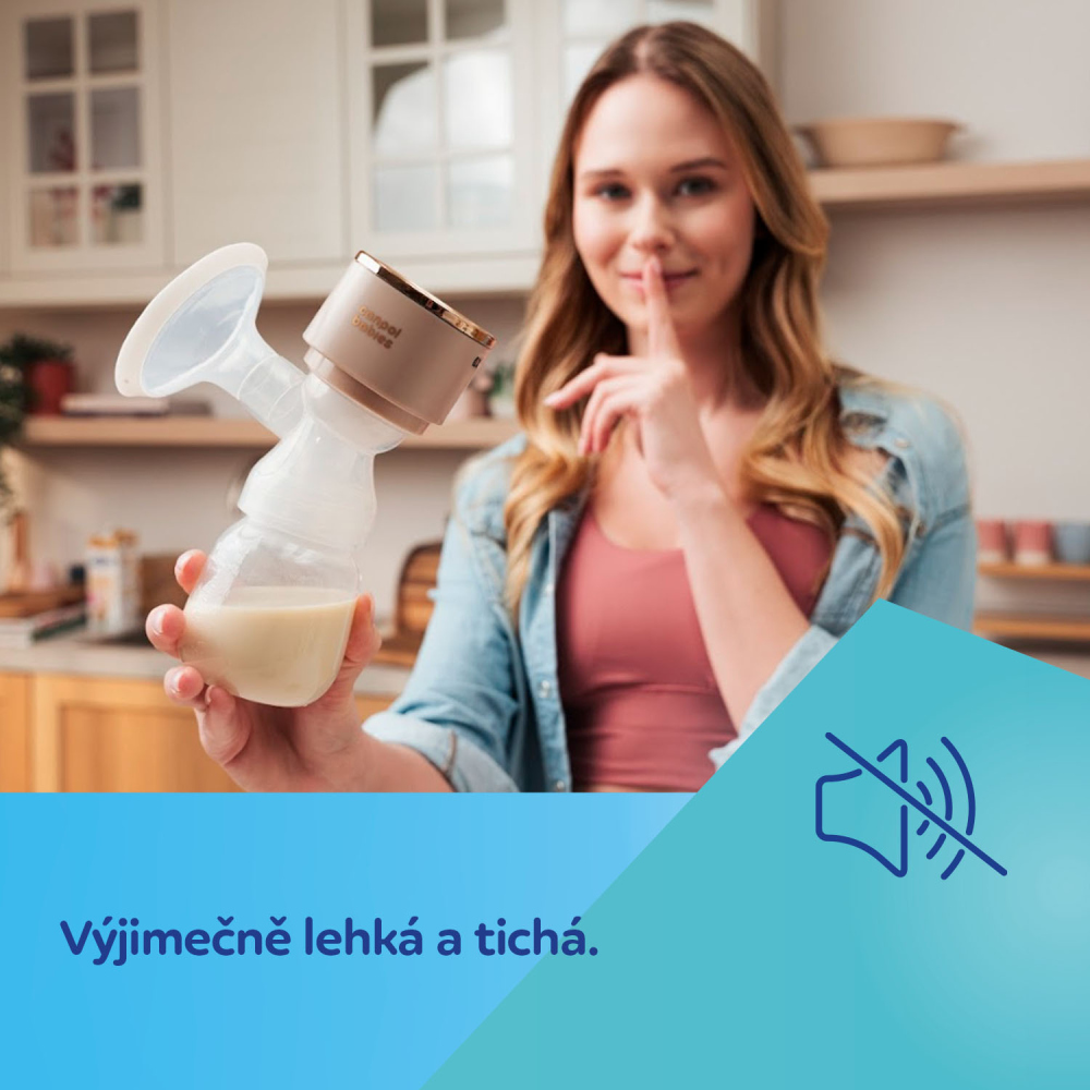 CANPOL BABIES Odsávačka materského mlieka prenosná elektrická PowerPump