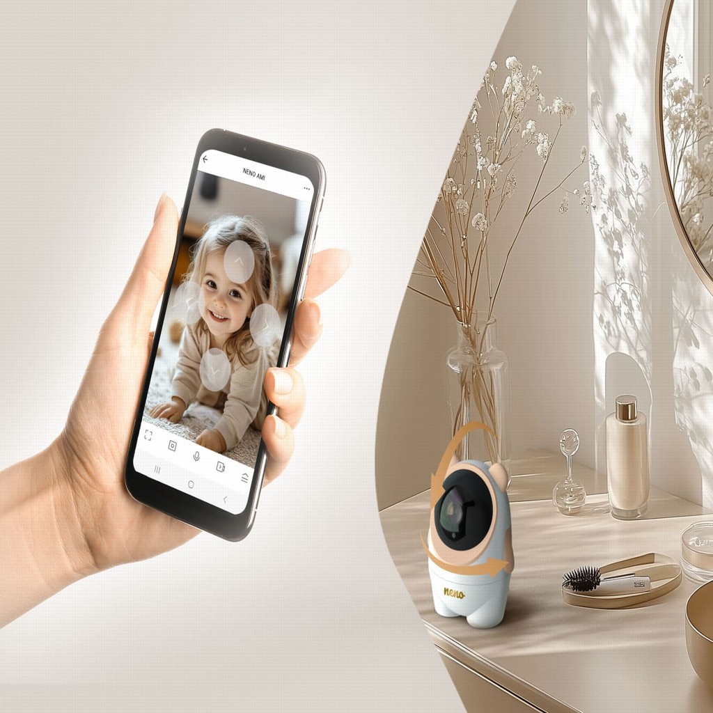 NENO Pestúnka detská camera IP- WiFi Ami