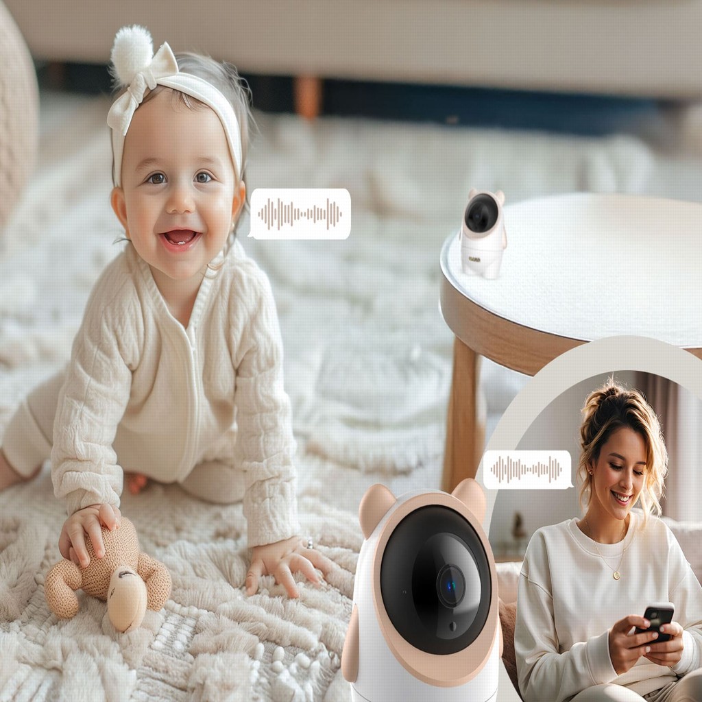 NENO Pestúnka detská camera IP- WiFi Ami