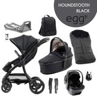 BabyStyle Egg3 set 8 v 1 Houndstooth Black
