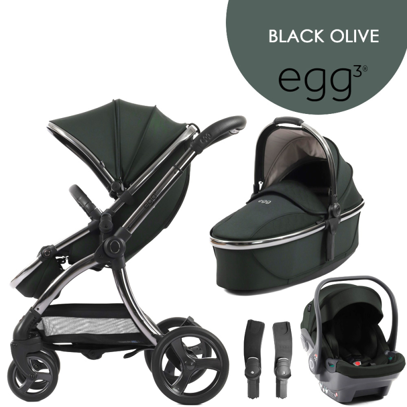 BabyStyle Egg3 set 4 v 1 Black Olive