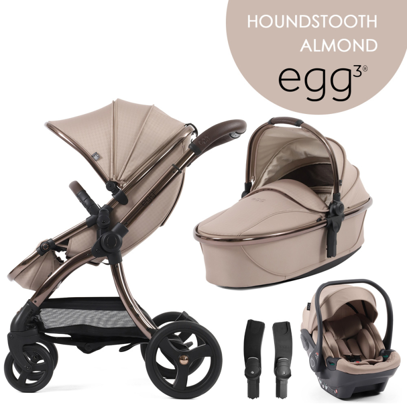 BabyStyle Egg3 set 4 v 1 Houndstooth Almond