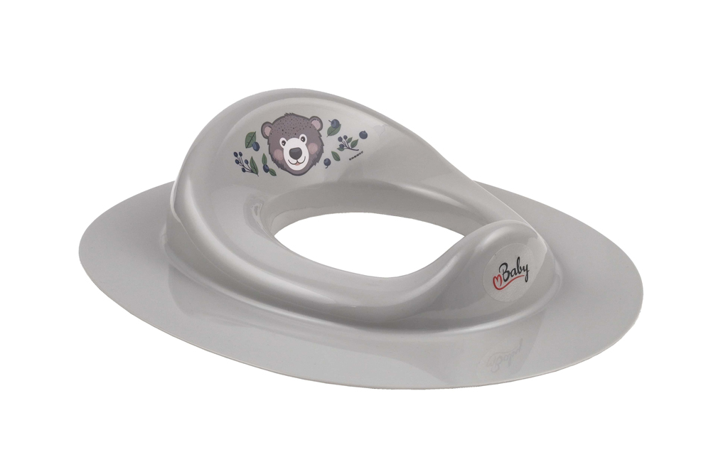 MALTEX Redukcia na WC The Nature Buddies Medveď - Grey