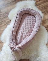 Handmade set do postieľky Staroružová