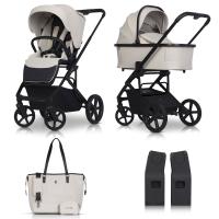 CAVOE Moi XL 2v1 + Taška + Adaptéry Ecru