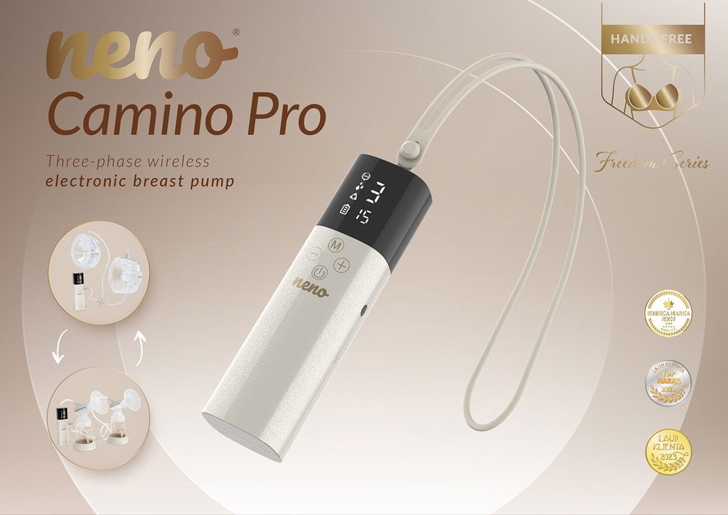 NENO Odsávačka materského mlieka trojfázová elektrická Camino Pro