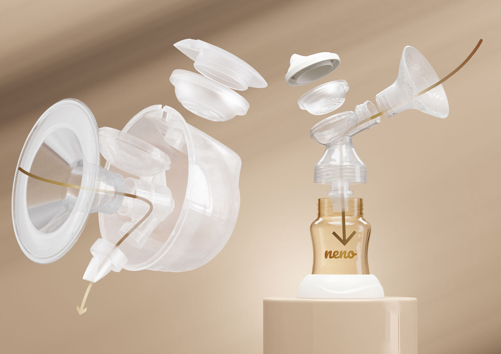 NENO Odsávačka materského mlieka trojfázová elektrická Camino Pro