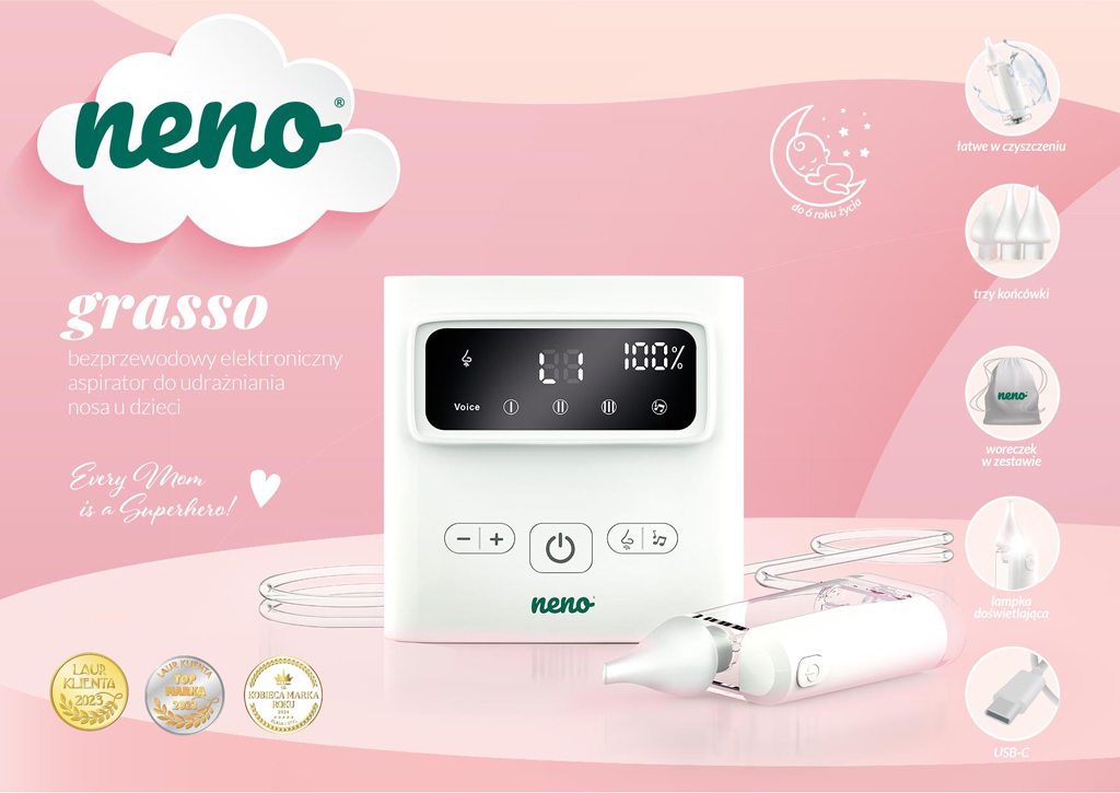 NENO Odsávačka nosná elektrická Grasso