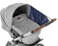 REER Slnečná clona na kočík tmavomodrá