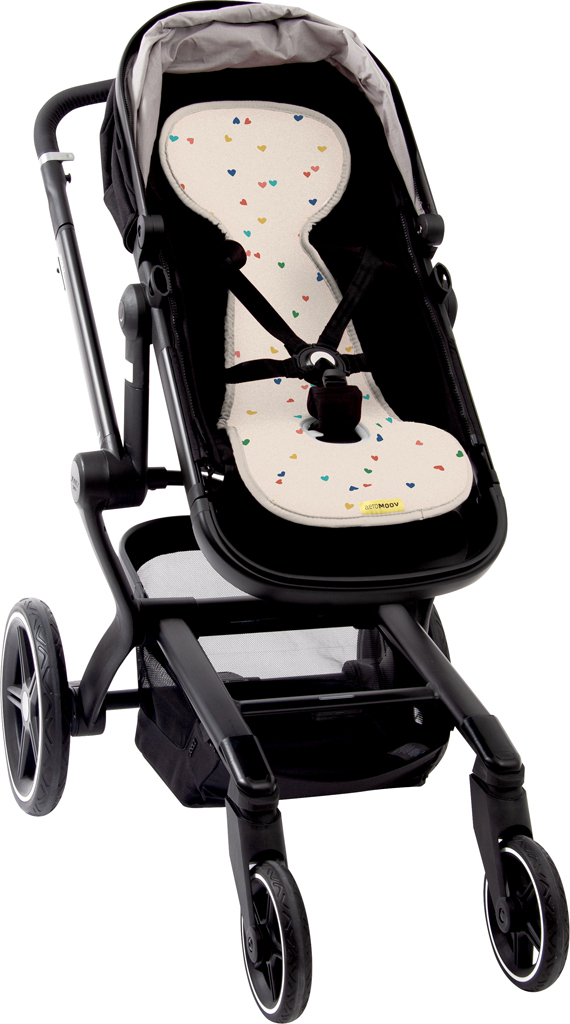 AEROMOOV Vložka do kočíku Confetti Hearts Limited