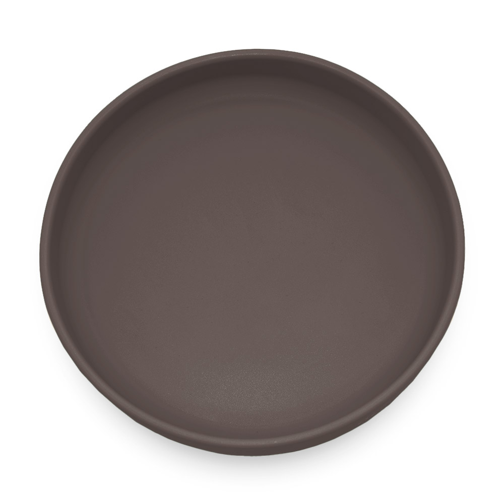 PETITE&amp;MARS Tanier silikónový s prísavkou Take&amp;Match Bitter Cocoa 6m+