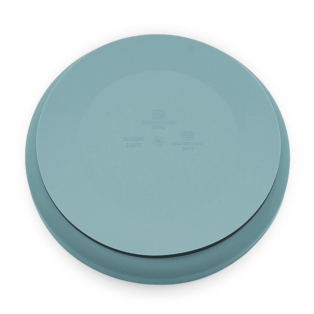 PETITE&amp;MARS Tanier silikónový s prísavkou Take&amp;Match Frosted Sky 6m+