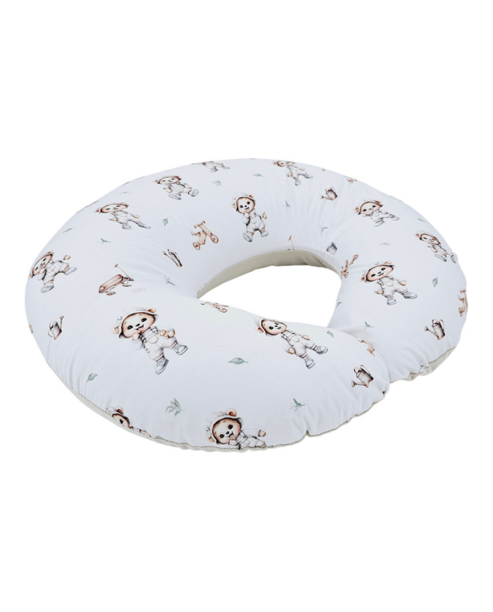 EKO Vankúš na dojčenie malý Velvet Gardener Bear 60x60cm