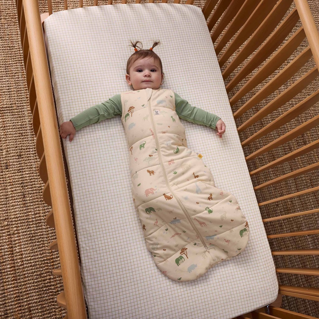 ERGOPOUCH Vak na spanie organická bavlna Jersey Savannah 3-12 m, 6-10 kg, 2,5 tog