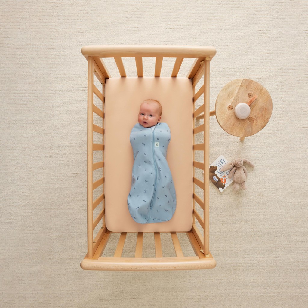 ERGOPOUCH Zavinovačka a vak na spanie 2v1 Cocoon Dragonflies 0-3 m, 3-6 kg, 1 tog