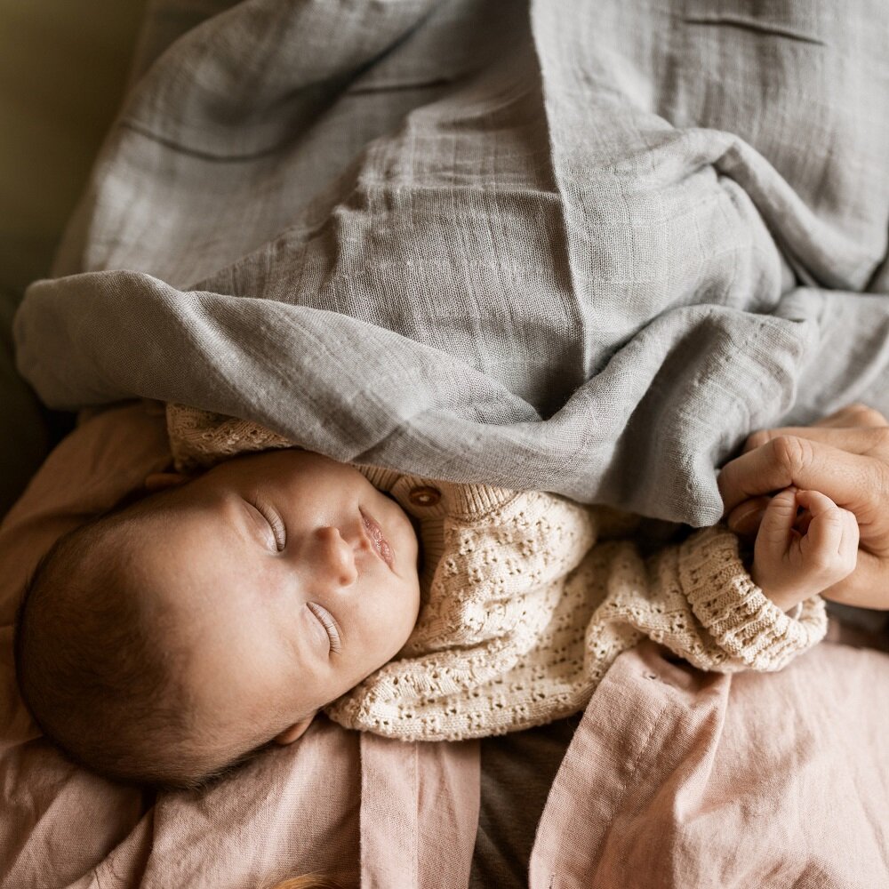 PETITE &amp; MARS Sada plienok bambusová mušelínová 3ks Moussy Earth Tones 68 x 68 cm