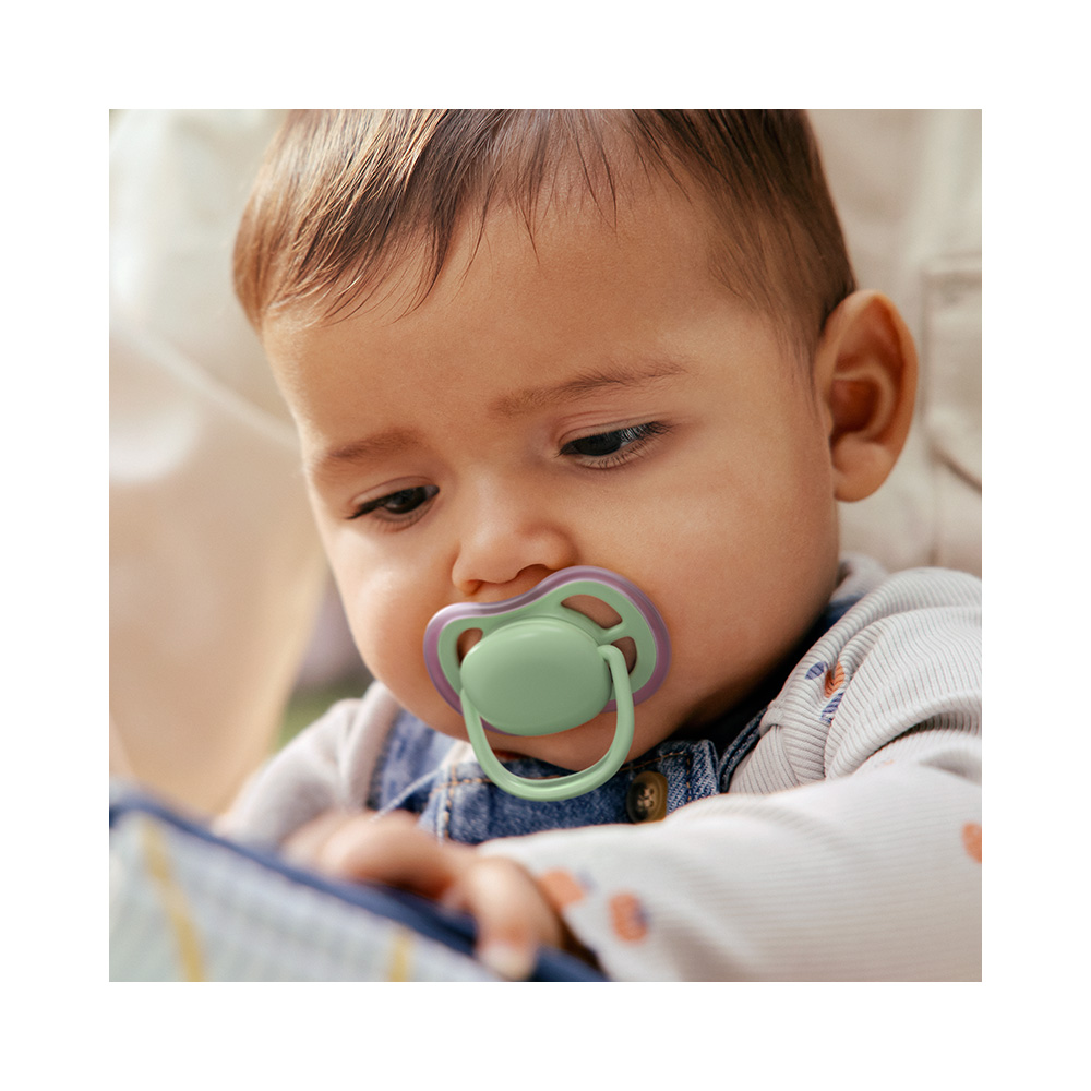 Philips AVENT Cumlík Ultra air ružová/zelená 6-18m dievča 2ks