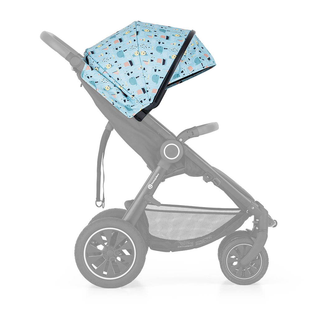 PETITE&amp;MARS Strieška na kočík Street+ Limited 100 Ocean