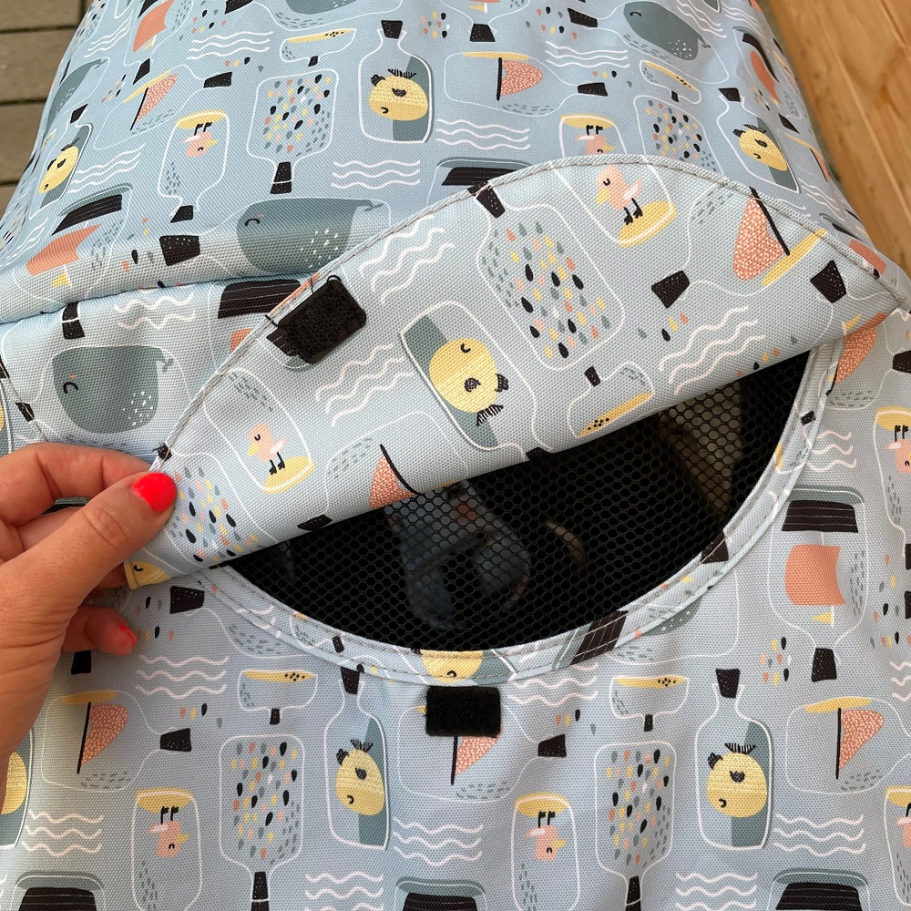 PETITE&amp;MARS Strieška na kočík Street+ Limited 100 Ocean