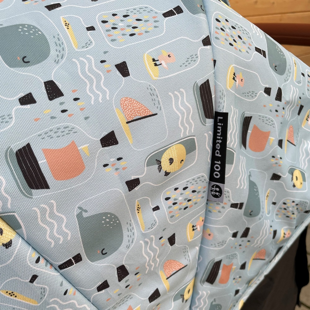 PETITE&amp;MARS Strieška na kočík Street+ Limited 100 Ocean