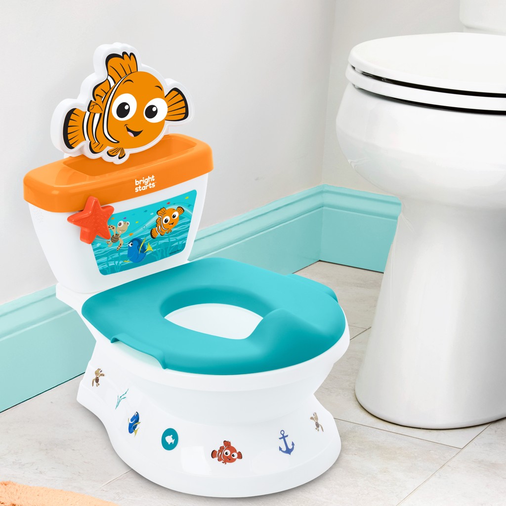 BRIGHT STARTS Toaleta detská so zvukom Finding Nemo™ My Size Potty™ 18m+, do 23kg