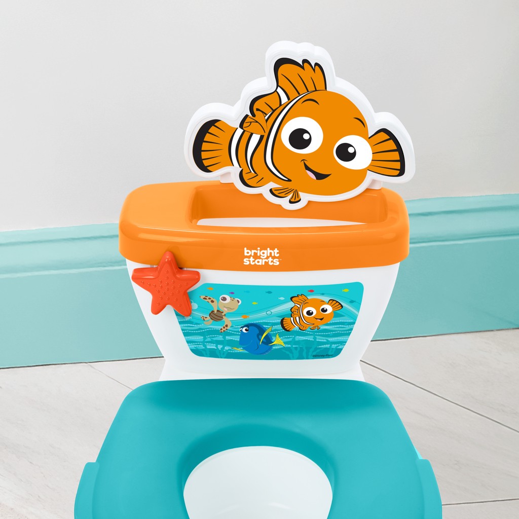 BRIGHT STARTS Toaleta detská so zvukom Finding Nemo™ My Size Potty™ 18m+, do 23kg