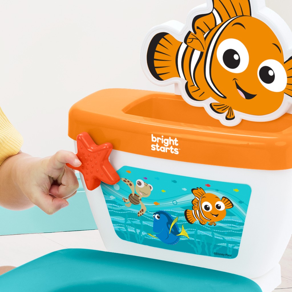 BRIGHT STARTS Toaleta detská so zvukom Finding Nemo™ My Size Potty™ 18m+, do 23kg