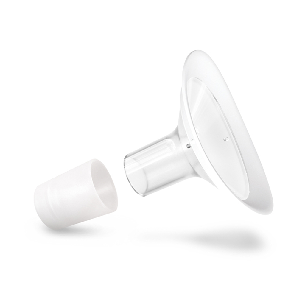 NENO Štít prsný plastový s konektorom pre odsávačky mlieka Neno 24mm