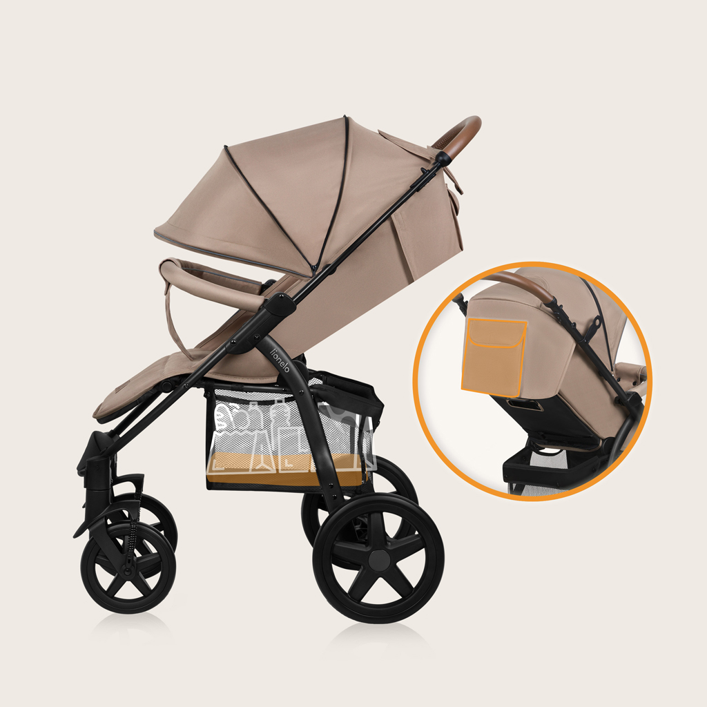 LIONELO Kočík športový Annet Plus Beige Sand