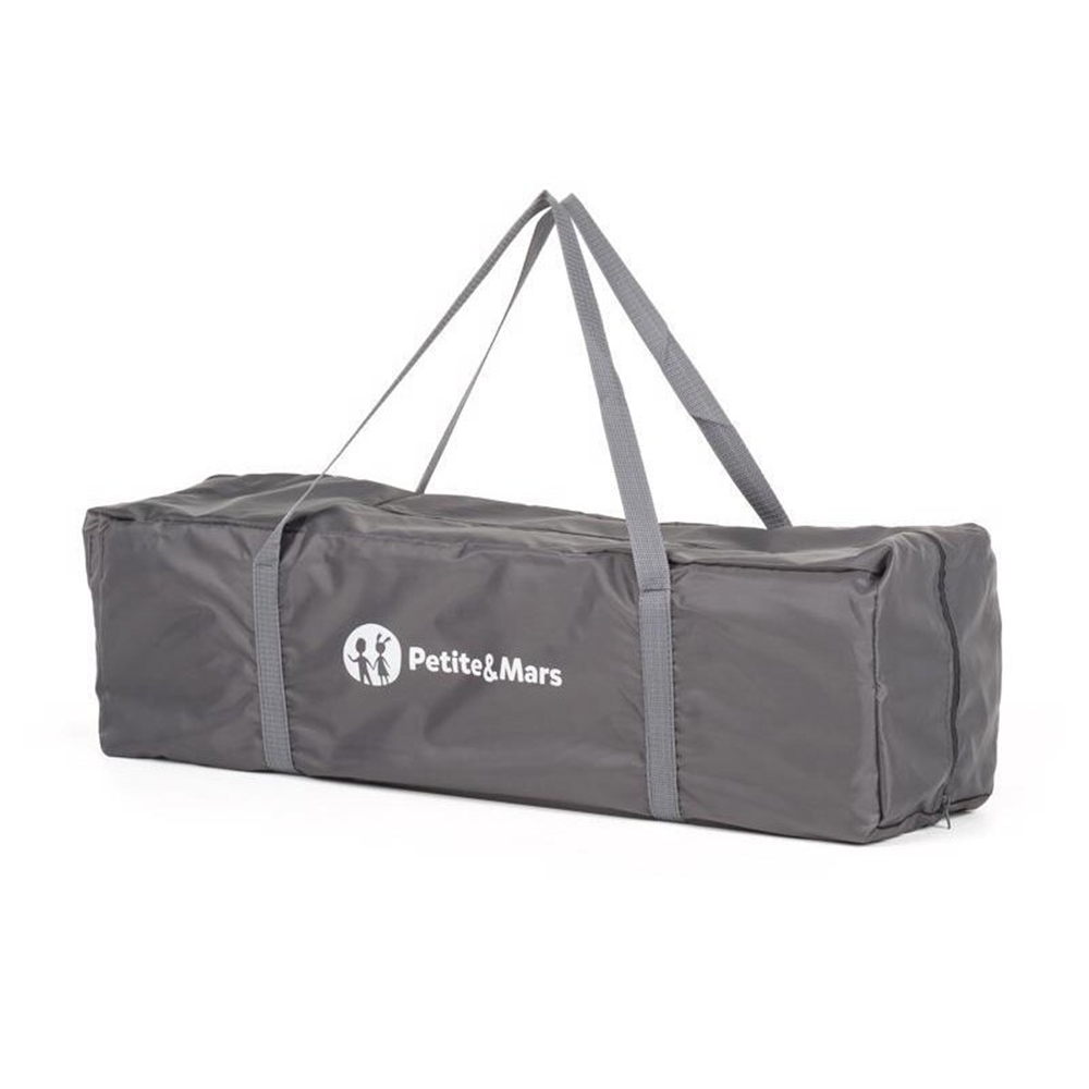 PETITE&amp;MARS Postieľka cestovná Koot - Lion Grey