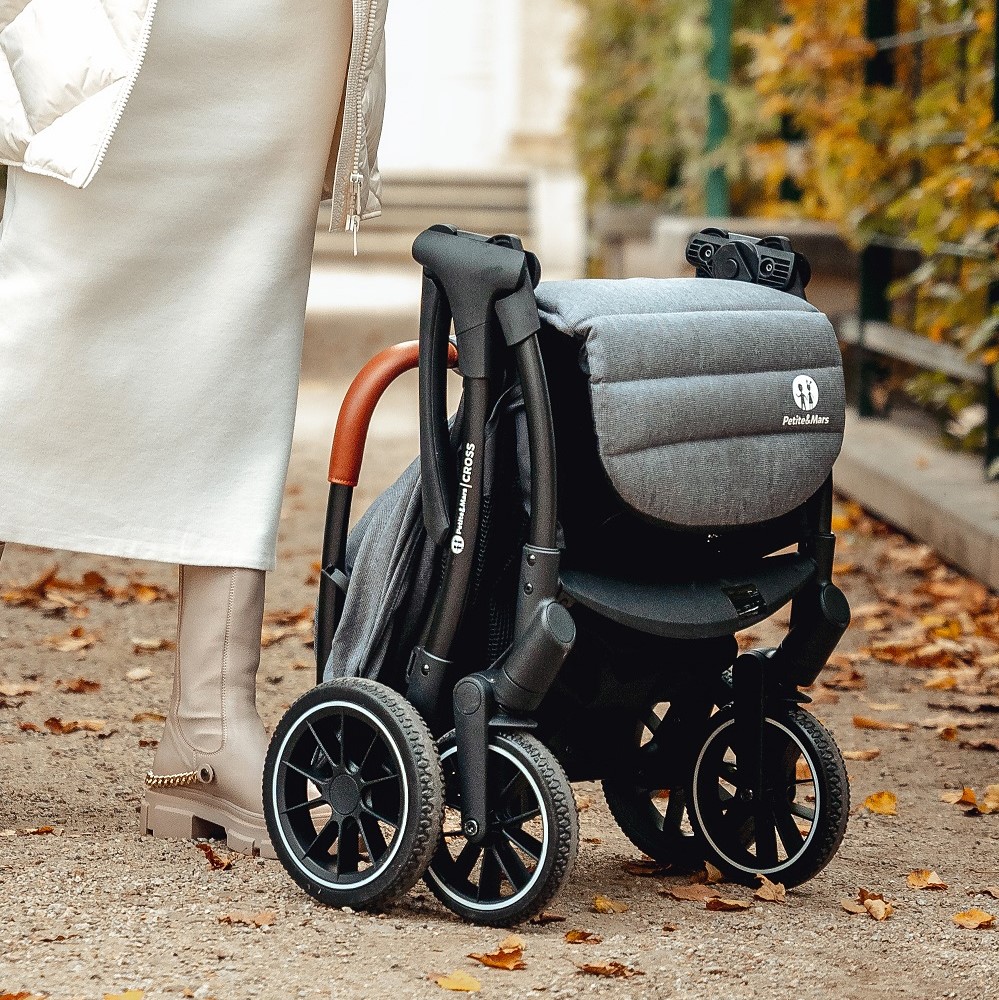 PETITE&amp;MARS Kočík športový Cross Mature Olive