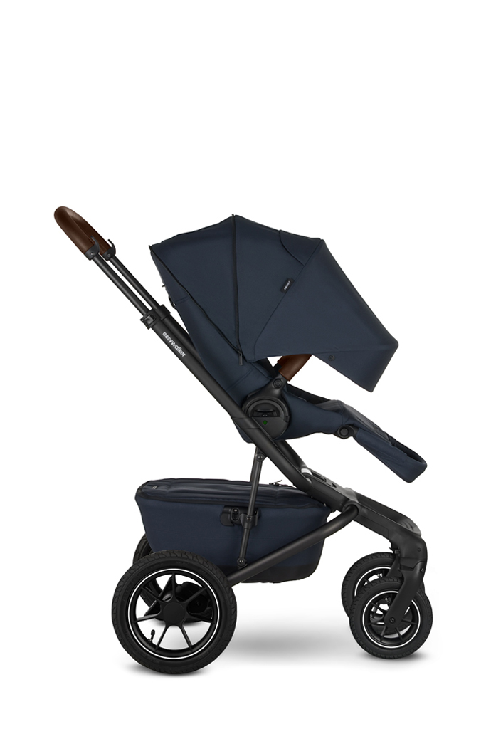 EASYWALKER Kočík kombinovaný Jimmey 2v1 Indigo Blue LITE AIR + KIDDY Evoluna i-size 2 + základňa