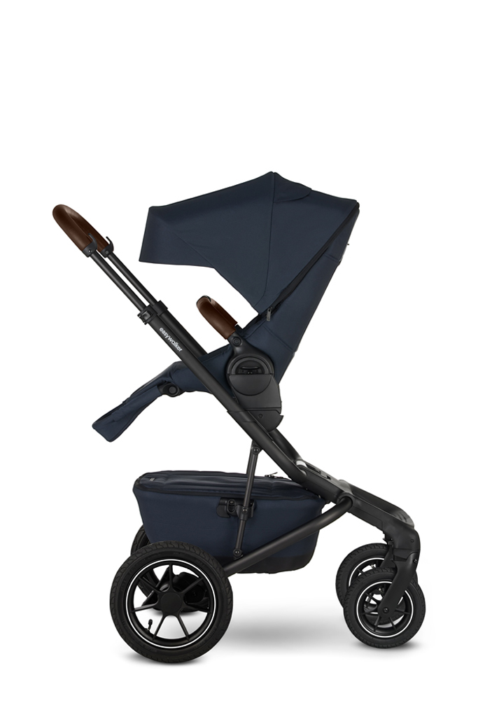 EASYWALKER Kočík kombinovaný Jimmey 2v1 Indigo Blue LITE AIR + CYBEX Aton B2 i-Size + základňa