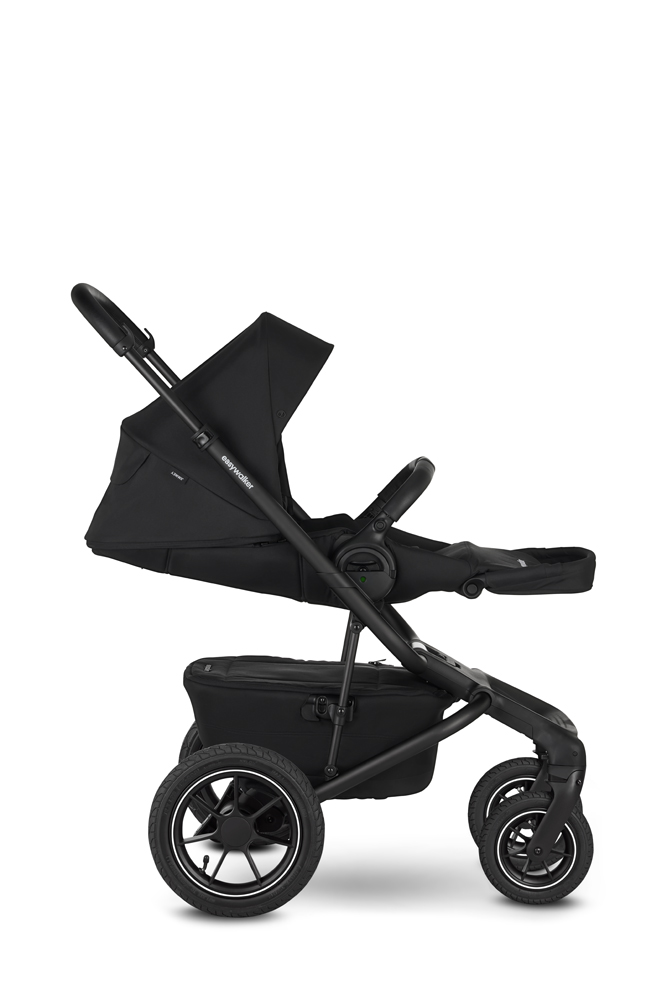 EASYWALKER SET Kočík 4v1 Jimmey Pepper Black XXL AIR + RWS + CYBEX Aton B2 i-Size +základňa