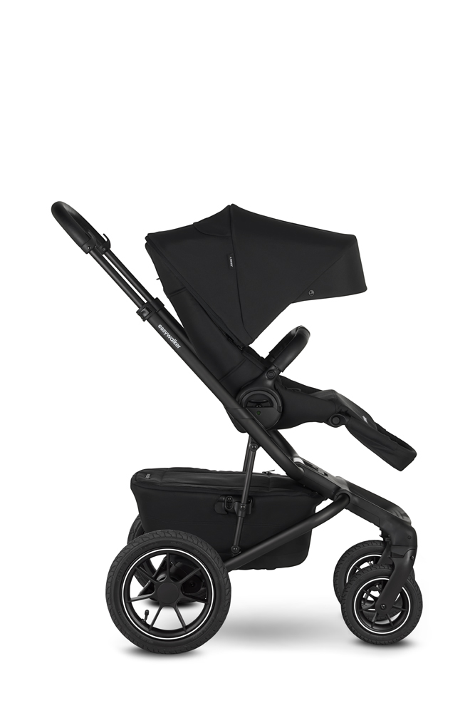 EASYWALKER SET Kočík 4v1 Jimmey Pepper Black XXL AIR + RWS + CYBEX Aton B2 i-Size +základňa