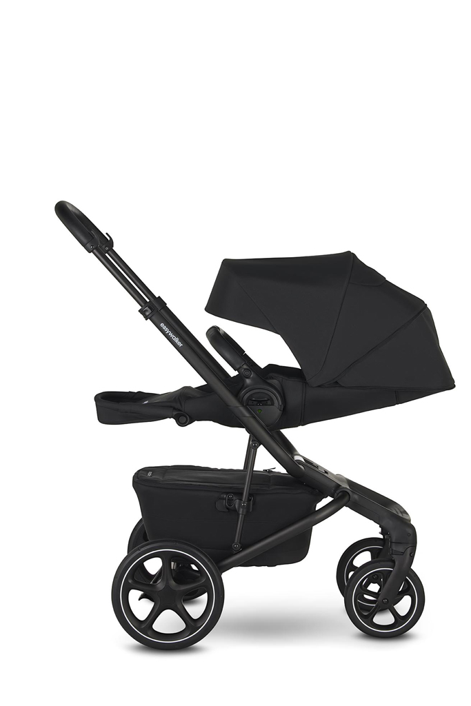EASYWALKER SET Kočík 4v1 Jimmey Pepper Black LITE RWS + CYBEX Aton B2 i-Size + základňa