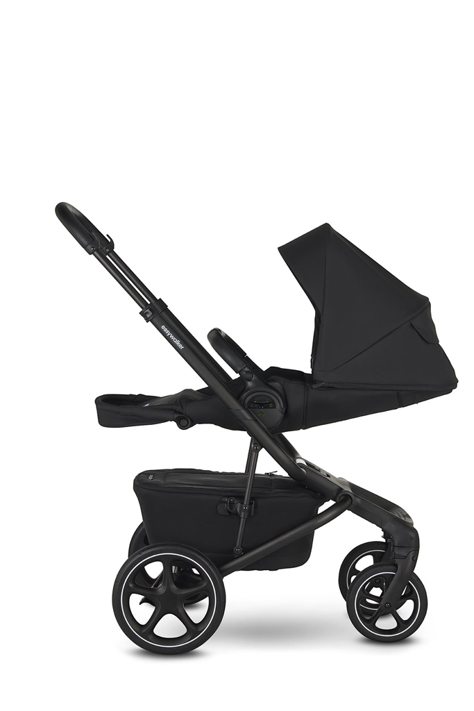 EASYWALKER SET Kočík 4v1 Jimmey Pepper Black LITE RWS + CYBEX Aton B2 i-Size + základňa