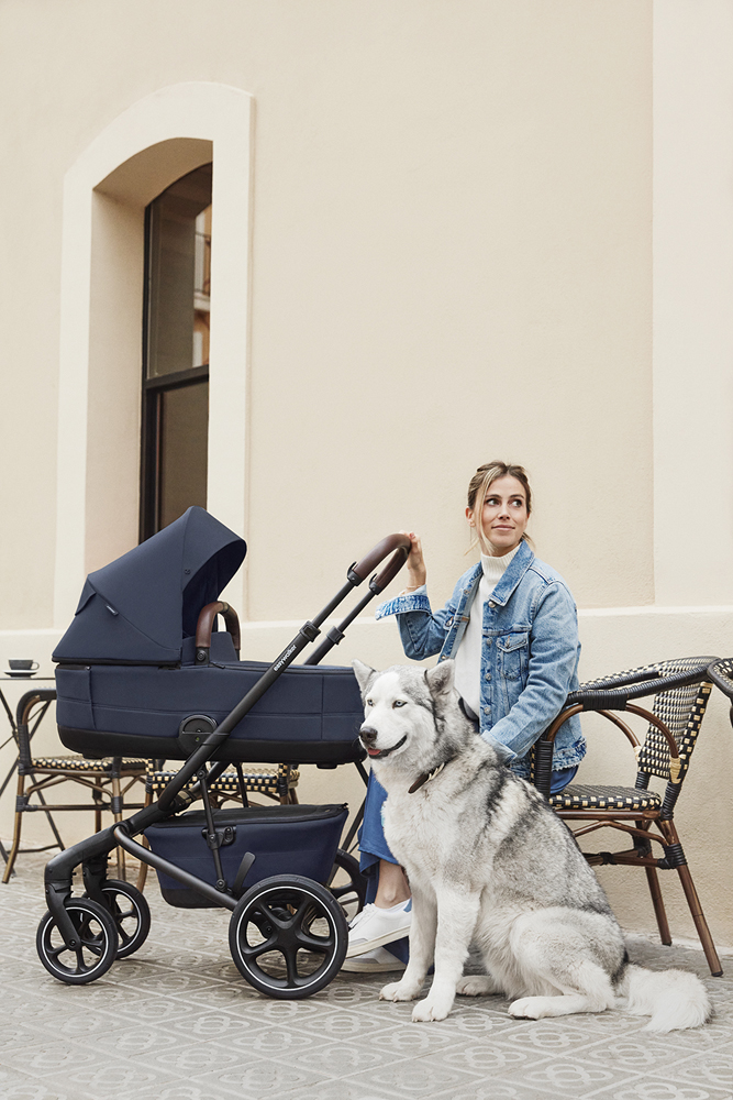 EASYWALKER SET Kočík 4v1 Jimmey Indigo Blue XXL RWS + CYBEX Aton B2 i-Size + základňa