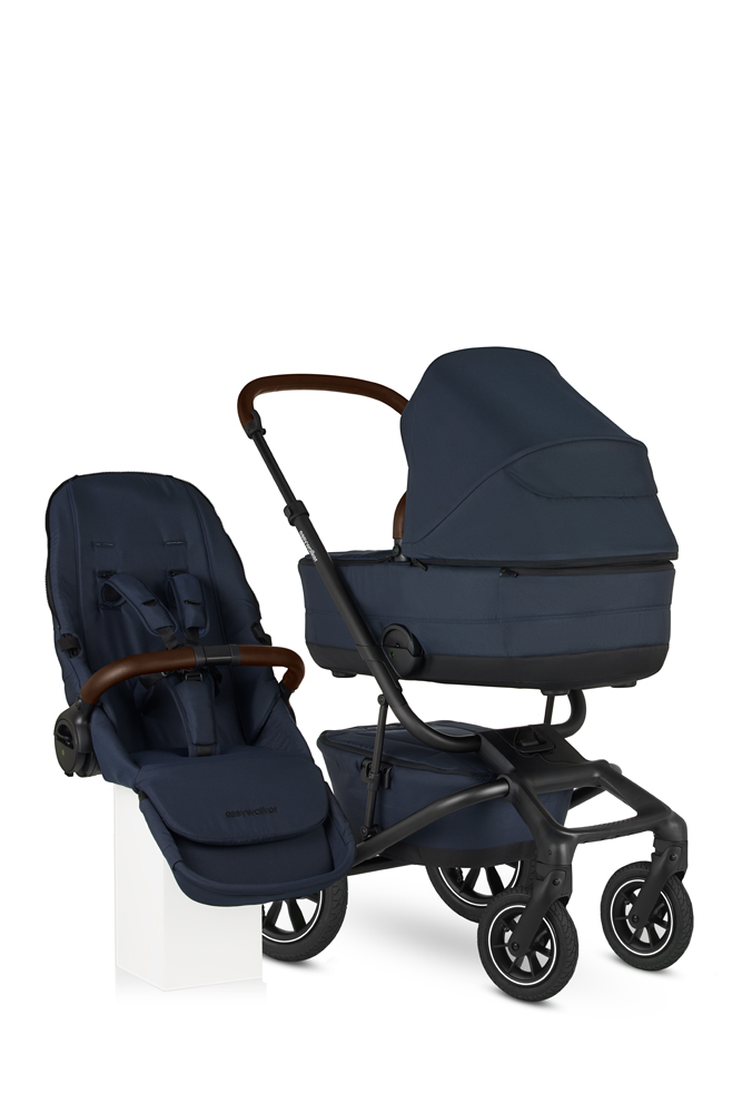 EASYWALKER SET Kočík 4v1 Jimmey Indigo Blue XXL AIR + RWS + CYBEX Aton B2 i-Size + základňa