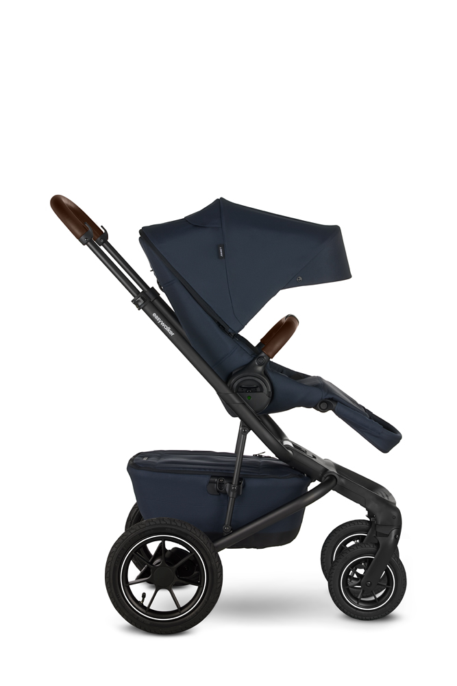 EASYWALKER SET Kočík 4v1 Jimmey Indigo Blue XXL AIR + RWS + CYBEX Aton B2 i-Size + základňa