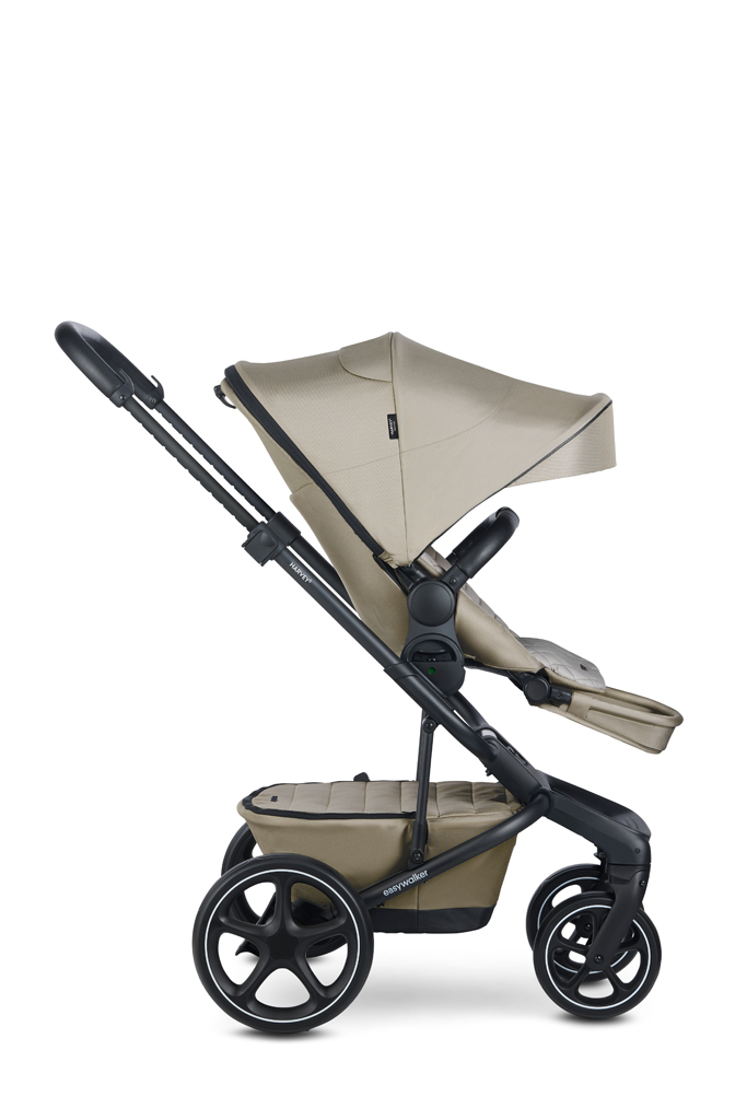 EASYWALKER SET Kočík 4v1 Harvey⁵ Premium Pearl Taupe XXL RWS + CYBEX Aton B2 i-Size
